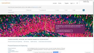 ScienceDirect  Advanced Search [upl. by Eilyw661]