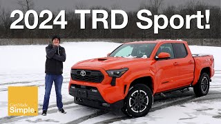 2024 Toyota Tacoma TRD Sport Premium Package  OffRoad Driving Impressions [upl. by Slyke]