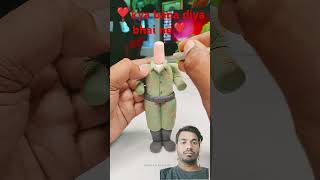 Kya bana diya bhai ne army indianarmy art viralvideo trending public sorts [upl. by Ennaharas]