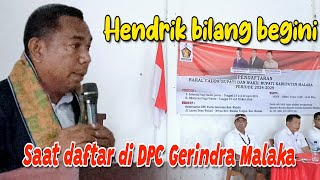 Maju Calon Wakil Bupati Malaka Ternyata Ini Yang Mendorong Hendrik‼️ [upl. by Hembree]