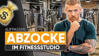 So zockt dein FITNESSSTUDIO dich ab [upl. by Garrot]