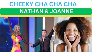 CHEEKY CHA CHA CHA  NATHAN amp JOANNE GET A STANDING OVATION REACTION [upl. by Ellek233]