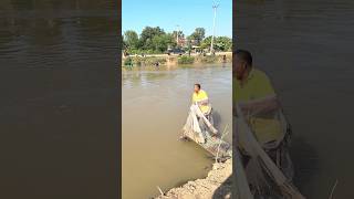 Incredible 70s Years Old Throwing cast net  Nimitt Fishing Video Ep11 shorts fishing outdoors [upl. by Anytsirk]