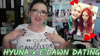 CUBEIsCanceled Hyuna amp Pentagon Edawn Moments Reaction Australian Kpop Fan Reacts [upl. by Ecnerret956]