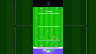 7v7 Soccer game soccerdrills soccer football tacticalpad footballtraining soccerdrill [upl. by Eugenle]