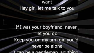 Justin Bieber Boyfriend KaraokeInstrumental with Lyrics on Screen Official 2012 [upl. by Corabelle]