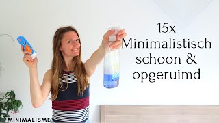 15X SCHOON OPGERUIMD EN MINIMALISTISCH  MINIMALISME [upl. by Mandal]