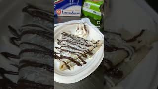 Nutellone cioccolato cioccolato crepes [upl. by Sewoll]