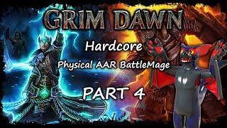 VoD Grim Dawn Hardcore  Physical damage AAR BattleMage Part 4 [upl. by Cleveland]