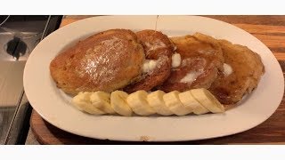 How to make Banana Pancakes [upl. by Oiziruam]