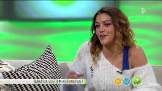 Kulcsár Edina egy barátjával jött össze  20160307  tv2hufem3cafe [upl. by Lael]