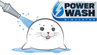 【PowerWash Simulator】高圧洗浄機のゲームやってみたかったのさ [upl. by Ferde84]