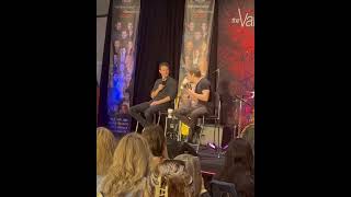 Paul Wesley and Joseph Morgan call Candice King in Nashville [upl. by Anitneuq367]