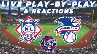 2024 MLB AllStar Game  Live PlayByPlay amp Reactions [upl. by Oesile]