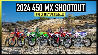 What Is The BEST 450 In 2024  450 Motocross Shootout [upl. by Aihsemot]