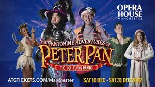 The Pantomime Adventures of Peter Pan  Opera House Manchester  ATG Tickets [upl. by Edana]