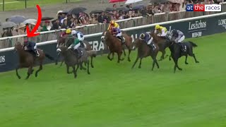 Potential Arc contender  Frankel colt DELIUS lands the Prix du Lys at Chantilly [upl. by Rehpotsirk]