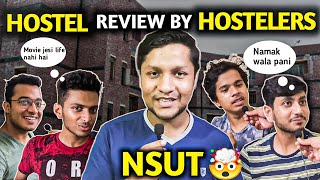 NSUT previously NSIT Hostel Reviews By Hostelers [upl. by Adnoel]