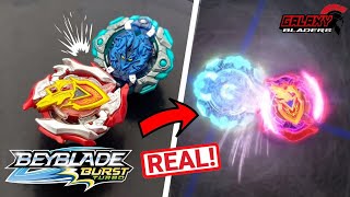 Lanzamientos Beyblade Burst QuadDrive en la Vida Real [upl. by Toback991]