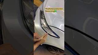 Removing Headlight Protection ‼️ [upl. by Nevins366]