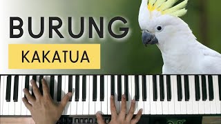 BURUNG KAKATUAMinus OneInstrumental with Lyrics  Indonesian Folk song [upl. by Magdala792]