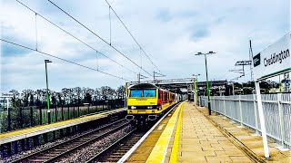 Trains at cheddington mega tonesguard tone class 90class 70 class 325 421 subscribers special [upl. by Yadnus868]