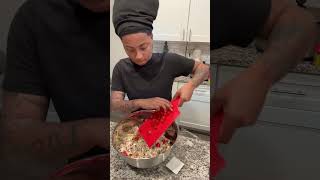 Gotta love baby shower food 😭 viralvideo cookingshow foodie foodiecook cook food [upl. by Hcib]