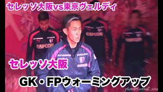 2024J1第3節🌸試合開始前のセレッソ大阪の選手ウォームアップ（GK・フィールドプレーヤー） 東京ヴェルディ戦🌸ハンビン選手・ジンヒョン選手のチャントあり [upl. by Rapsac]