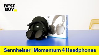 Sennheiser Momentum 4 Wireless Headphones  from Best Buy [upl. by Dulla]