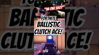 My FIRST ACE Fortnite Ballistic CLUTCH👀💥 fortniteballistic fortnite [upl. by Arand]