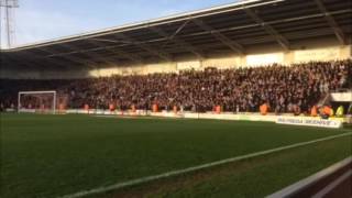 4000 Grimsby Town fans at Doncaster Rovers [upl. by Natsreik237]