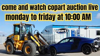 Copart Auto AuctionLive Stream [upl. by Hilliary942]