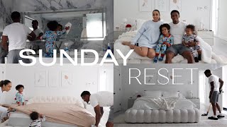 SUNDAY RESET Clean Our Main Bedroom With Us Satisfying [upl. by Fredelia]