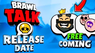 BRAWL TALK 2024 Release Date and FREE Clash Royale Pins [upl. by Wiersma]