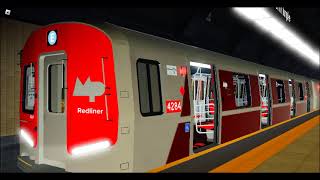 Operating new PST4R Redliner E train Union Turnpike to Herald Square [upl. by Aranat23]