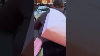 Roadman tries to ROB Rich Arab with a Knife Outside Harrods in London [upl. by Herates]