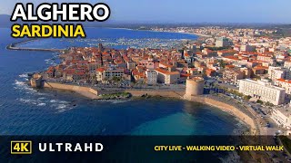 Alghero Sardinia  Drone 4K [upl. by Hsu80]