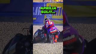 Jorge Martin Kesulitan Pake Aprilia  😱 [upl. by Orodisi764]