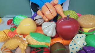 🔴LIVE CUTTING🔪🔪🌽🧅CHICKEN AND 🍎APPLE FRUITS FISH🐠 SEAFOODS ASMR [upl. by Lorrayne]