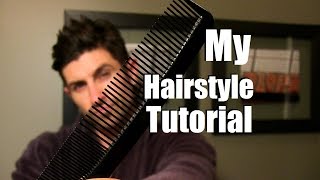 Alpha M Hairstyle Tutorial  Aaron Marinos Hairstyle  Mens Medium Length Hairstyle [upl. by Panta505]