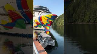 Norwegian Encore Alaska Cruise Scenic Photo Opportunity in Ketchikan [upl. by Digirb]