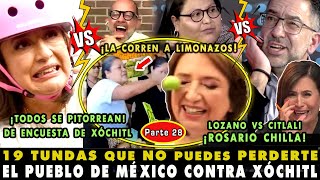 ¡HUYE ENTRE LIMONAZOS TOP 19 PALIZAS VS XÓCHITL GÁLVEZ 28 ¡SACO DE PUS VS CITLALI [upl. by Dachi]