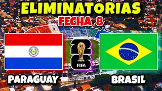 Paraguay vs Brasil Eliminatorias Sudamericanas Mundial 2026 [upl. by Marilin]