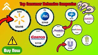 🚀 Top 4 Consumer Defensive 🛍️  The BEST Sector to all Dividend Investors💸 [upl. by Julia550]