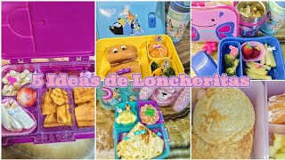 5 Ideas de Lonchera fácil saludables y divertidas Lunch para mi niña 👧🌭🥦🍏🍊🍓🥟🌽🍠🥞 momlife [upl. by Stannfield]