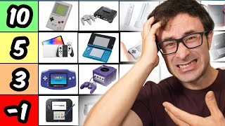 ✅ RANKING de las MEJORES CONSOLAS de NINTENDO [upl. by Nailil]