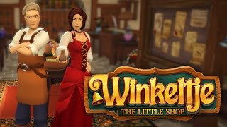 Winkeltje The Little Shop  On Steam Trailer [upl. by Mastat]