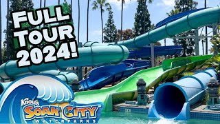 Tour Knotts Soak City 2024 [upl. by Hitt]