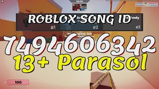 13 Parasol Roblox Song IDsCodes [upl. by Lowney]