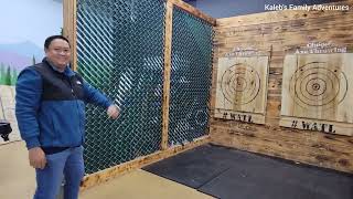 Axe Throwing  Bullseye Beginners Luck  e232 [upl. by Maya]